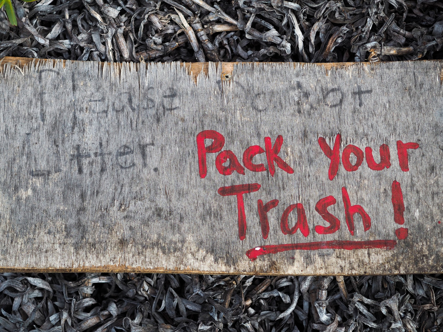 Trash Talk: A Case for Picking Up Litter on the Trail