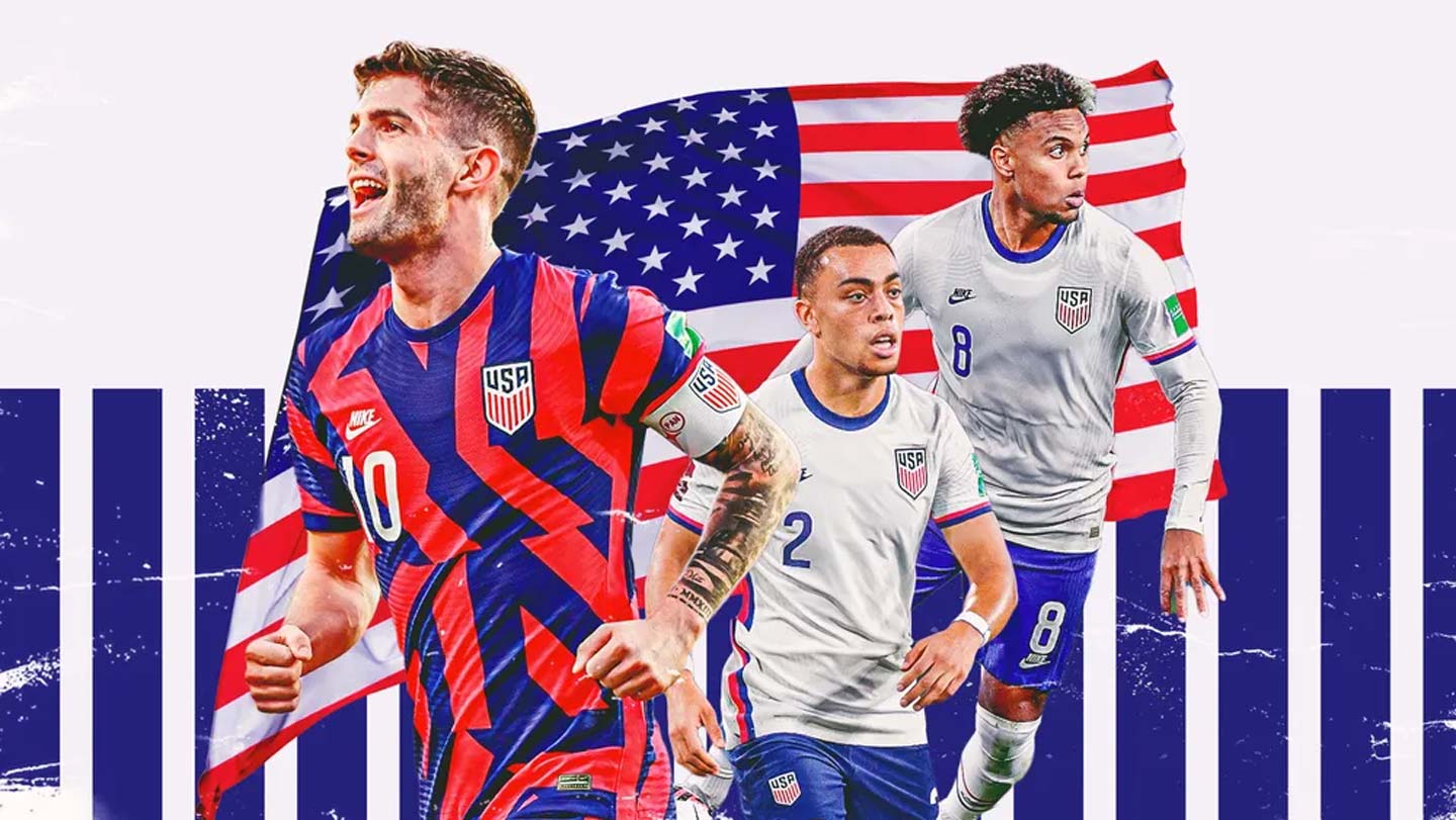 U.S. Men's National Team fueling with MUIR Energy at the 2022 World Cup