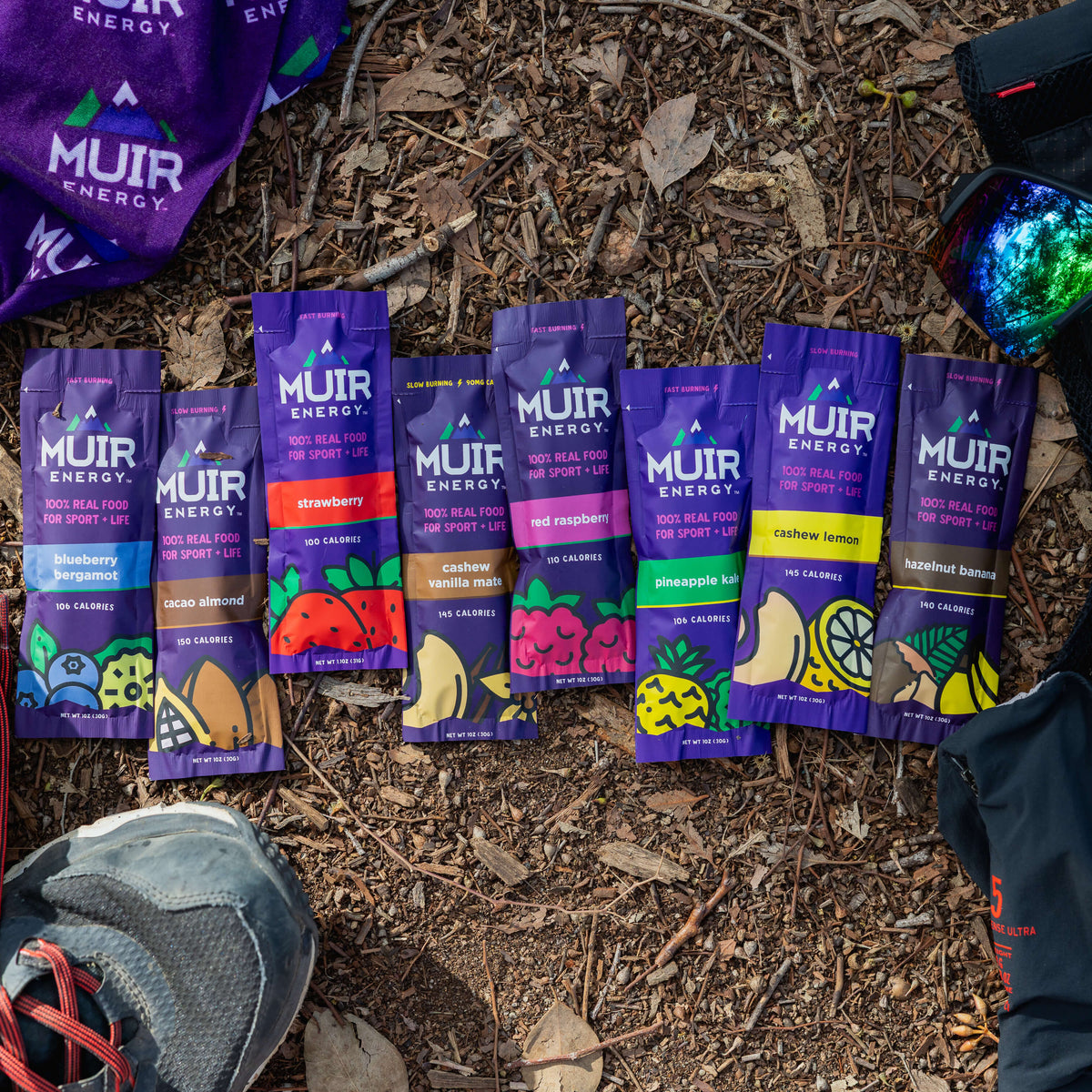 Organic Running Energy Gels for Endurance - MUIR Energy