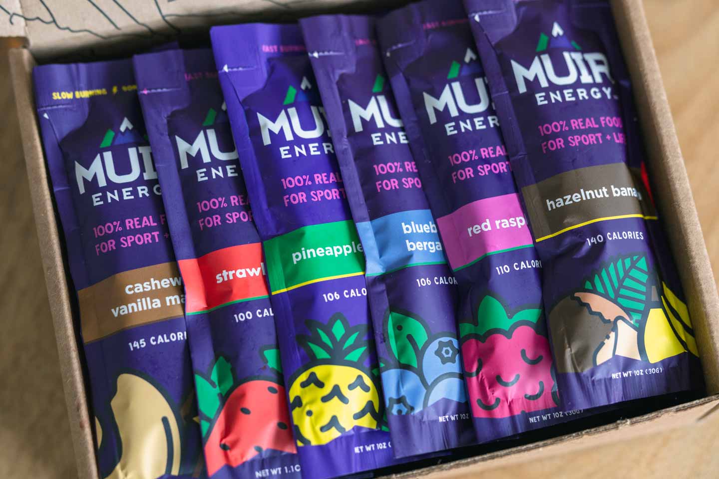Cashew Vanilla Mate Caffeine Energy Gel - MUIR Energy