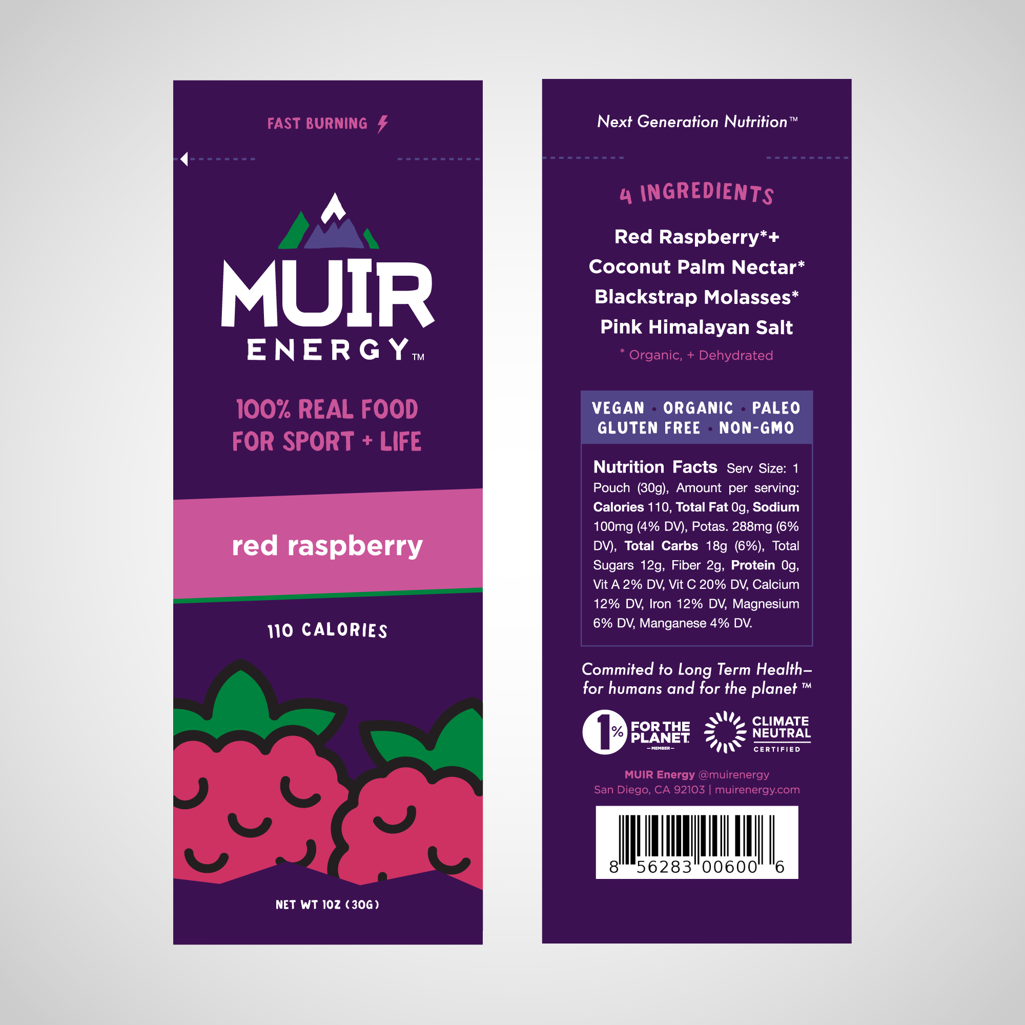 Red Raspberry Wholesale 24 Pack